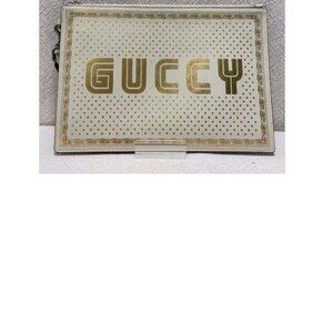 GUCCI Clutch SEGA GUCCY Leather Wristlet Pouch **EUC**